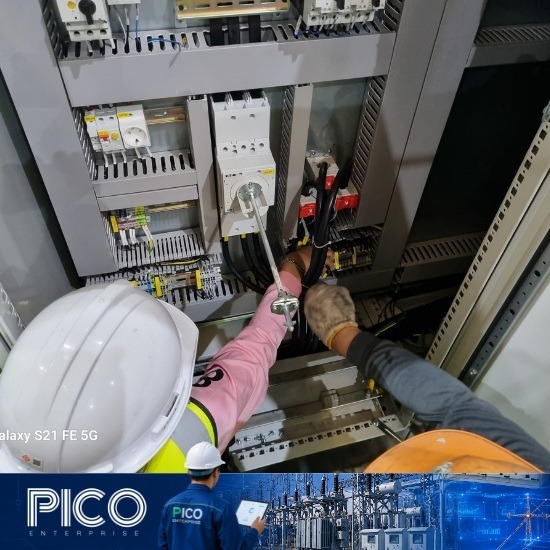 บริการรับเหมาติดตั้งระบบไฟฟ้าสำหรับโรงงานสร้างใหม่ (New Factory Electrical Installation)